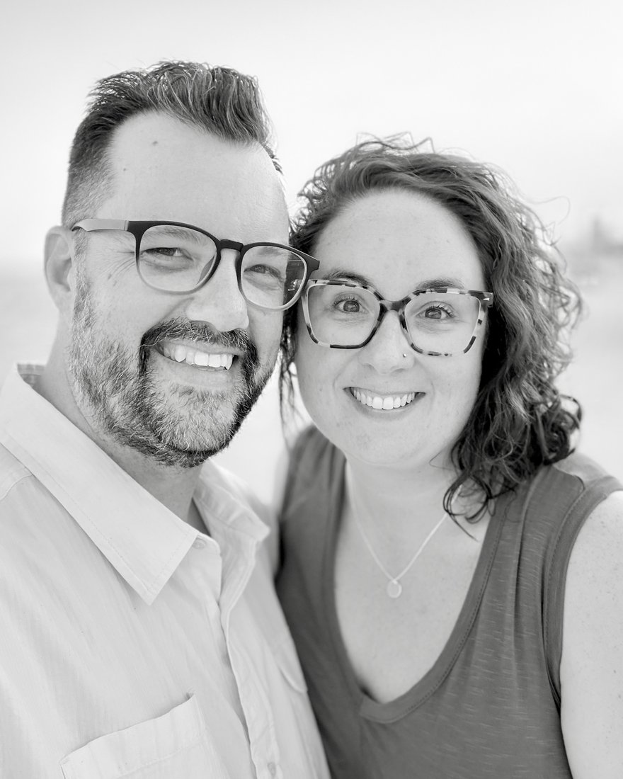 Trip and Erin Ochenski, co-founders of New Journey Designs
